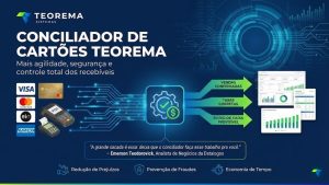 Conciliador de Cartões Teorema, agilidade, segurança e controle dos recebíveis