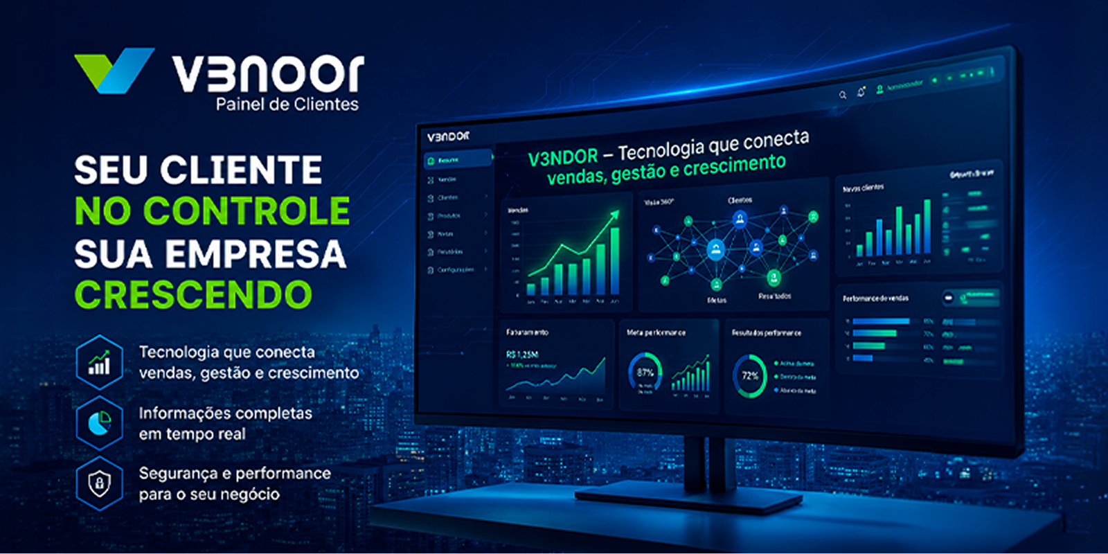 V3ndor Painel de Clientes